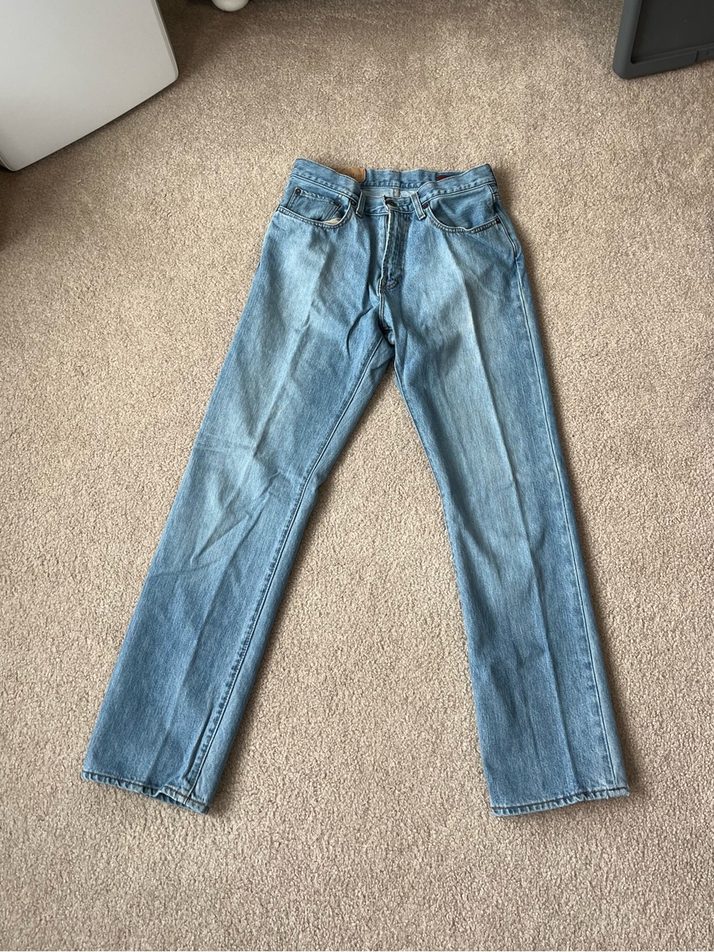 Men's Vintage Gap Light Blue Straight-Leg Jeans